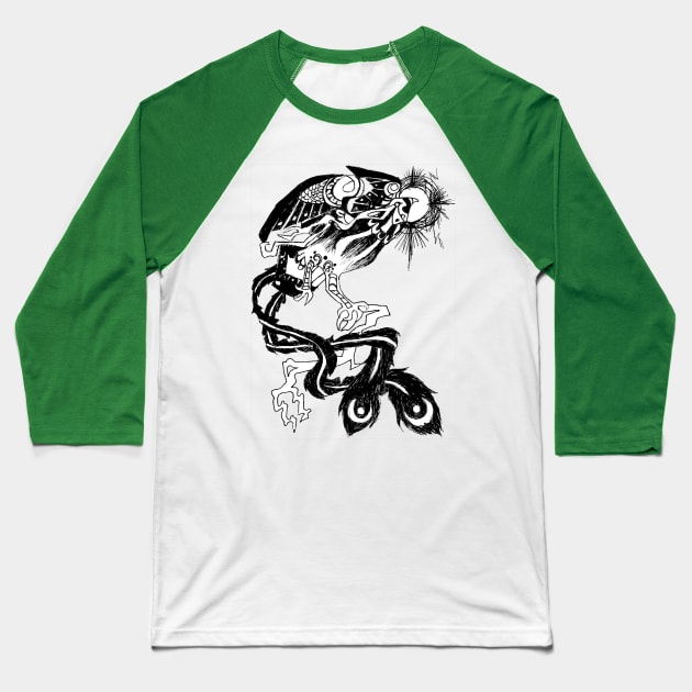 Wakį́yą Baseball T-Shirt by Art of V. Cook